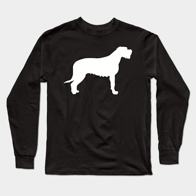 Irish Wolfhound Long Sleeve T-Shirt by Designzz